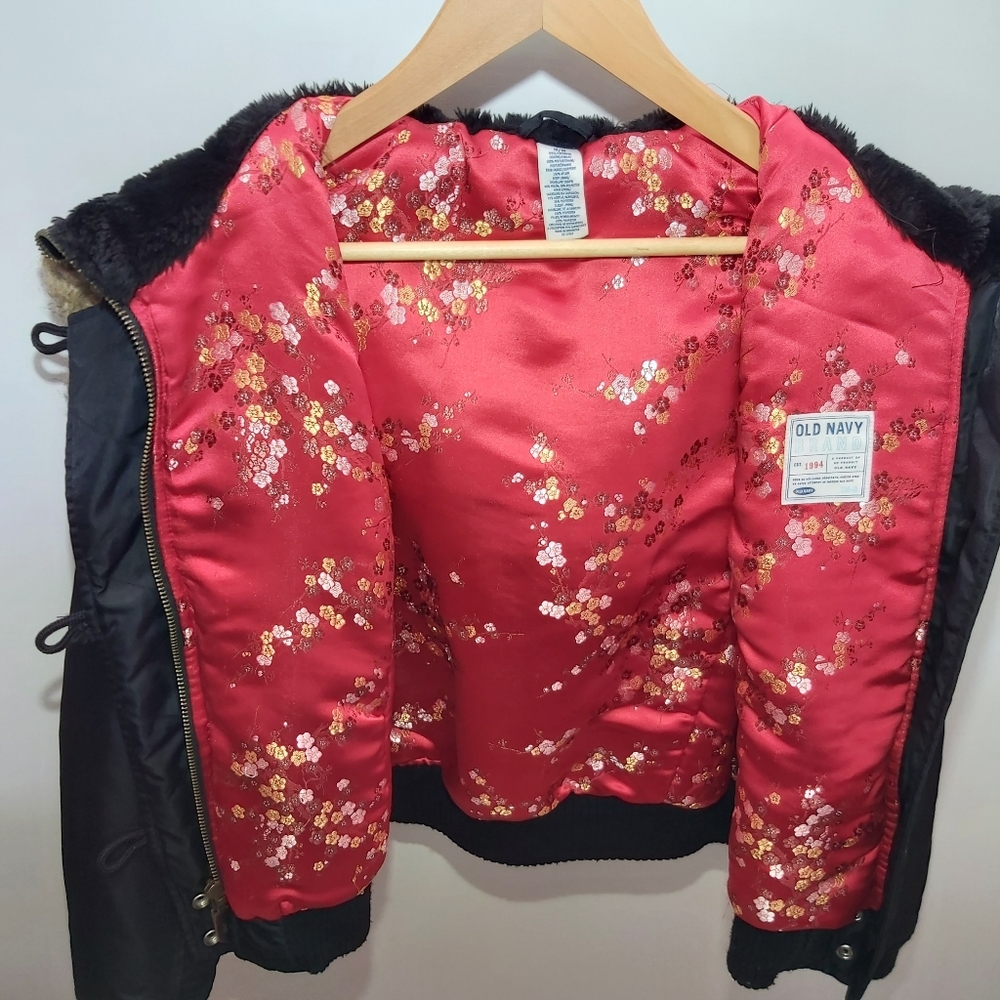 Old Navy bomber jacket